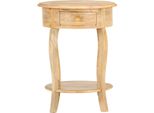 Syfax™ Tavolino Da Salotto 37X37X61 Cm In Legno Massello Di Mango