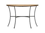 Syfax™ Tavolino Laterale 110X40X77 Cm In Legno Massello Di Mango