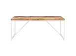 Syfax™ Tavolo Da Pranzo 180X90X76 Cm Legno Massello Di Acacia E Mango