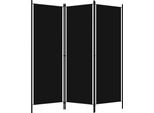 Syfax™ Paravento A 3 Pannelli Nero 150X180 Cm