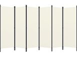 Syfax™ Paravento A 6 Pannelli Bianco 300X180 Cm