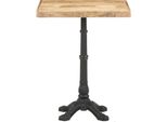 Syfax™ Tavolino Da Bistrot 60X60X77 Cm In Legno Di Mango Grezzo