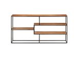 Syfax™ Credenza 150X30X75 Cm In Legno Massello Di Acacia