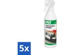 Hg Detergente Per Mobili Da Giardino 500 Ml - Confezione Risparmio - 5 Pezzi