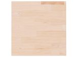Syfax™ Piano Tavolo Quadrato 40X40X2,5 Cm Massello Rovere Non Trattato