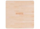 Syfax™ Piano Tavolo Quadrato 70X70X4 Cm Massello Rovere Non Trattato