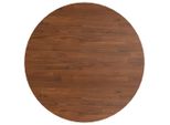 Syfax™ Piano Tavolo Rotondo Marrone Scuro Ø50X1,5 Cm Rovere Trattato