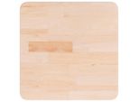Syfax™ Piano Tavolo Quadrato 40X40X1,5 Cm Massello Rovere Non Trattato