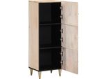Syfax™ Credenza 40X33X110 Cm In Legno Massello Di Mango