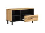 Syfax™ Mobile Porta Tv 80X33X46 Cm In Legno Massello Di Mango