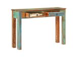 Syfax™ Tavolo Consolle 110X30X75 Cm In Legno Massello Di Recupero