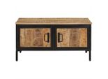 Syfax™ Tavolino Da Salotto 80X50X40 Cm Legno Massello Di Mango Grezzo