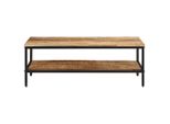 Syfax™ Tavolino 100X50X35 Cm In Legno Massello Di Mango Grezzo