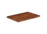 Syfax™ Piano Tavolo 80X60X2,5 Cm Rettangolare In Massello Di Recupero