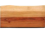 Syfax™ Mensole Da Parete 2 Pz 40X20X3,5 Cm In Legno Massello Di Acacia