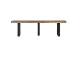 Syfax™ Panca 160 Cm In Legno Massello Di Recupero E Acciaio