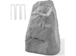 Vevor Cover Rock, Copertura In Pietra Artificiale Per Uso Esterno, Aspetto Realistico E Design Senza Soluzione Di Continuità, Roccia Artificiale Leggera E Resistente Agli Agenti Atmosferici Per La Decorazione Di Giardini E Cortili, Grigio, Taglia M