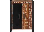 Syfax™ Credenza Multicolore 55X35X70 Cm In Legno Massello Recupero