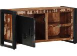 Syfax™ Mobile Porta Tv 80X30X40 Cm In Legno Massello Di Recupero