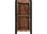 Syfax™ Comodino 40X30X80 Cm In Legno Massello Di Recupero