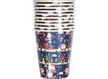 Wins Holland Bicchieri Di Carta Natale - 10 Pezzi