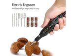 14Pcs 100V-240V Mini Smerigliatrice Elettrica Trapano Strumento A Velocità Variabile Rotante Incisione Penna Intaglio Set Di Strumenti Per La Fresatura Lucidatura