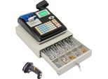 Registratore Di Cassa Elettronico, Doppio Display, Supporta Lo Scanner, Riconoscimento Banconote, Scomparti Multipli, Design Compatto