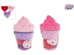Van Manen Peluche Gelato Con Cuori - Giocattolo Da 25 Cm