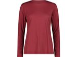 Cmp Kildar Unlimitech Damen Langarm Shirt Mit Performance Merino Pink 40