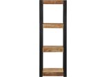 Syfax™ Mensola Da Parete 35X35X100Cm In Legno Massello Di Mango Grezzo
