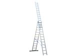 Scala In Alluminio A 3 Elementi 897 Cm 13+13+13 Gradini - Dr4213