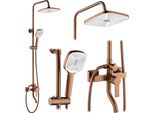 Set Doccia Rea Argus Brush Copper