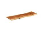 Syfax™ Piano Tavolo 120X40X3,8 Cm Rettangolare Legno Acacia Bordi Vivi