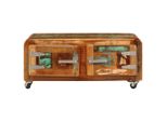Syfax™ Tavolino Da Salotto 85X55X40 Cm In Legno Massello Di Recupero