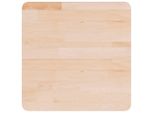 Syfax™ Piano Tavolo Quadrato 50X50X2,5 Cm Massello Rovere Non Trattato