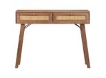 Syfax™ Tavolo Consolle 100X35X76 Cm In Legno Massello Di Mango