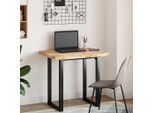 Syfax™ Piano Scrivania Non Trattato 100X60X4Cm Legno Massello Acacia