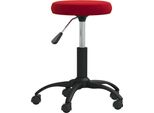 Syfax™ Sedia Da Pranzo Rosso Vino In Velluto