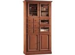 Milanihome.It - Dispensa In Legno Massello 107X45X203Di Coloretinta Noce