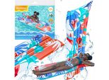 Materasso Gonfiabile Sull'acqua Per Il Nuoto, Lettino 183X69 Cm Per La Spiaggia, Estate, Bestway