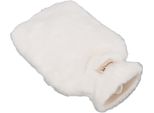 Bottiglia Dell'acqua Calda In Peluche, 1000 Ml, Ampia Apertura, Struttura Antiscivolo, Calda, Con Coperchio Lavabile E Morbido Per Scuola, Ufficio, Bianco