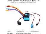 120A Esc Brushless Regolatore Di Velocità Elettrico XT60 Spina Per 1/8 1/10 1/12 Rc Auto Barca Parte