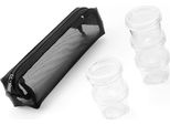 Set Di Bottiglie Per Spezie Da Campeggio All'aperto, Contenitori Portatili Per Picnic, Spezie Per Barbecue, Salse, Set In Vetro