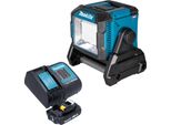 Makita Ml 005 G SA1 Lampada Da Cantiere A Batteria 18 / 40 V Max. 3.600 Lm + 1X Batteria 2,0 Ah + Caricabatteria