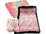 Coperta Unicorno Unicorno Luminoso Coperta Calda Per Bambini 130X150
