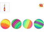 Palla Con Protuberanze Sun Fun Arcobaleno 220 G 21 Cm