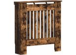 Vidaxl Copriradiatore Rovere Fumé 78 X 19 X 81,5 Cm