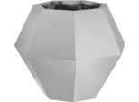 Vidaxl Fioriera Argento 50 X 50 X 40 Cm In Acciaio Inox