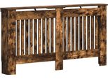 Vidaxl Copriradiatore Rovere Fumé 152 X 19 X 81,5 Cm