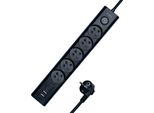 Ciabatta Elettrica Morre M408 - 5 Prese, 2Xusb-C 15W, 2Xusb-A 12W 1,5M